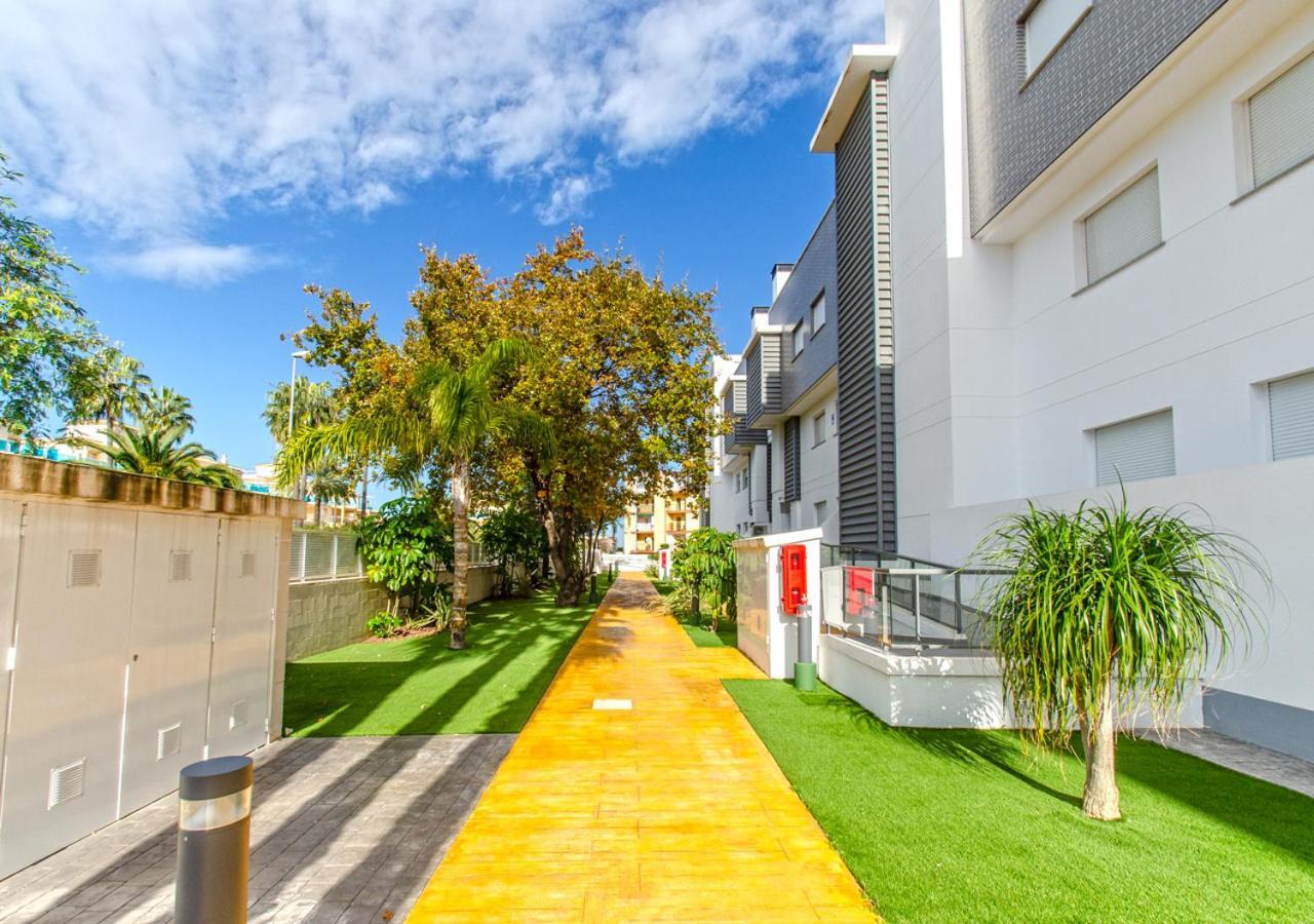 Apartamento Victoria Playa III Con Una Gran Terraza Dénia Exterior foto
