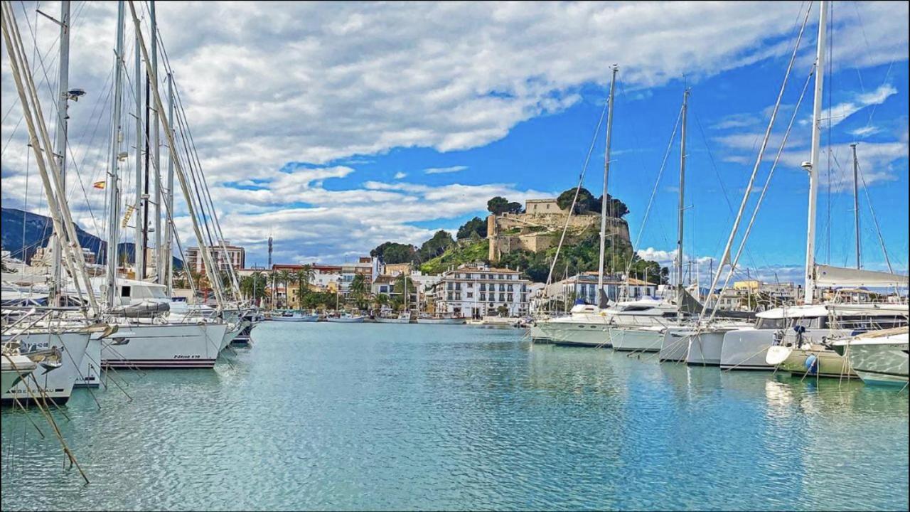 Apartamento Victoria Playa III Con Una Gran Terraza Dénia Exterior foto